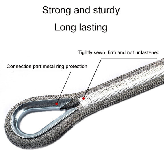 Car Outdoor Off-road Emergency Rescue Thickened Nylon Tow Rope, Specification: 3 Tons 4m