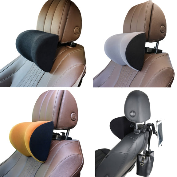 A09 5D Car Universal Adjustment U-shaped Memory Foam Headrest, Color: Black