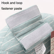 2pcs Children Neck Headrest Comfortable Shoulder Cover Car Neck Guard Pillow(Gray Stripe)