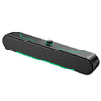 A39 LED Luminous HIFI Stereo Computer Speakers Long Gaming Wired Audio(Black) -  by PMC TechLife | Online Shopping South Africa | PMC TechLife | Buy Now Pay Later Mobicred