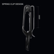 HONEST Metal Spring Clip Keychain Car Key Holder Waist Hanging Buckle(Golden)