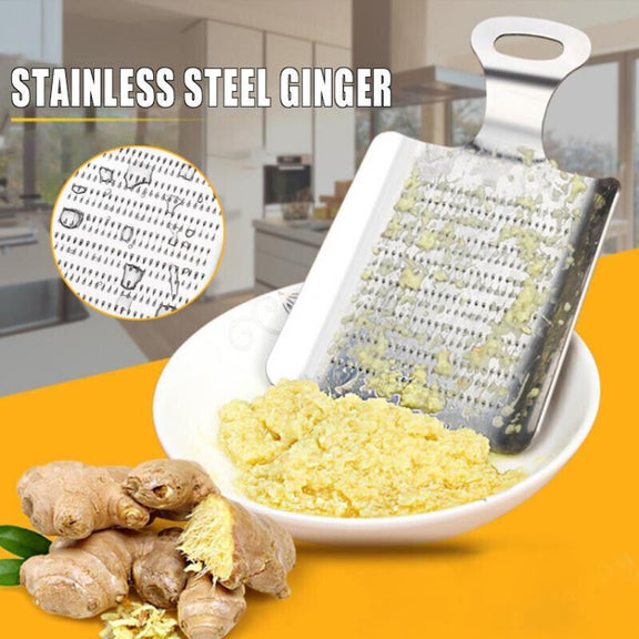 KS1001 Thicken Stainless Steel Ginger Garlic Vegetable Puree Grinder, Specification: Spoon