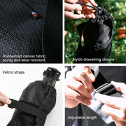 24-inch Camera Monopod Tripod Carrying Bag Case Crossbody Bag(Black)