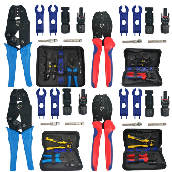 Photovoltaic Connector Crimping Pliers Solar Panel Installation Tools, Model: Set 2