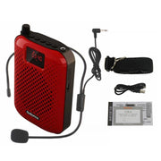 Rolton K500 Bluetooth Audio Speaker Megaphone Voice Amplifier Support FM TF Recording(Blue)