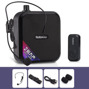 Rolton K600  7.4V Bluetooth Wireless Audio Speaker Megaphone Voice Amplifier With Transmitter(Black)