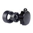 M6 Copper Nut Ant-theft Knob Motorcycle Mobile Phone Navigation Bracket Ant-theft Accessories(Black) - Holder by PMC TechLife | Online Shopping South Africa | PMC TechLife | Buy Now Pay Later Mobicred