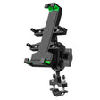 A02 Motorcycle Mobile Phone Navigation Bracket Car Riding Anti-shock Aluminum Alloy Rack(Car Handlebar Model) - free shipping - PMC TechLife - Order now!