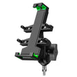 A02 Motorcycle Mobile Phone Navigation Bracket Car Riding Anti-shock Aluminum Alloy Rack(M8 Ball Header Installation Model) - Holder by PMC TechLife | Online Shopping South Africa | PMC TechLife | Buy Now Pay Later Mobicred