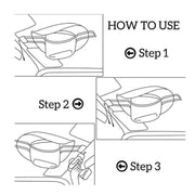 Car Stainless Steel Hat Storage Bracket