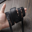 Outdoor Photography Cowhide Leather Camera Shoulder Hanging Neck Winding Strap, Spec: Top-layer (Black) - Camera Strap by PMC TechLife | Online Shopping South Africa | PMC TechLife | Buy Now Pay Later Mobicred