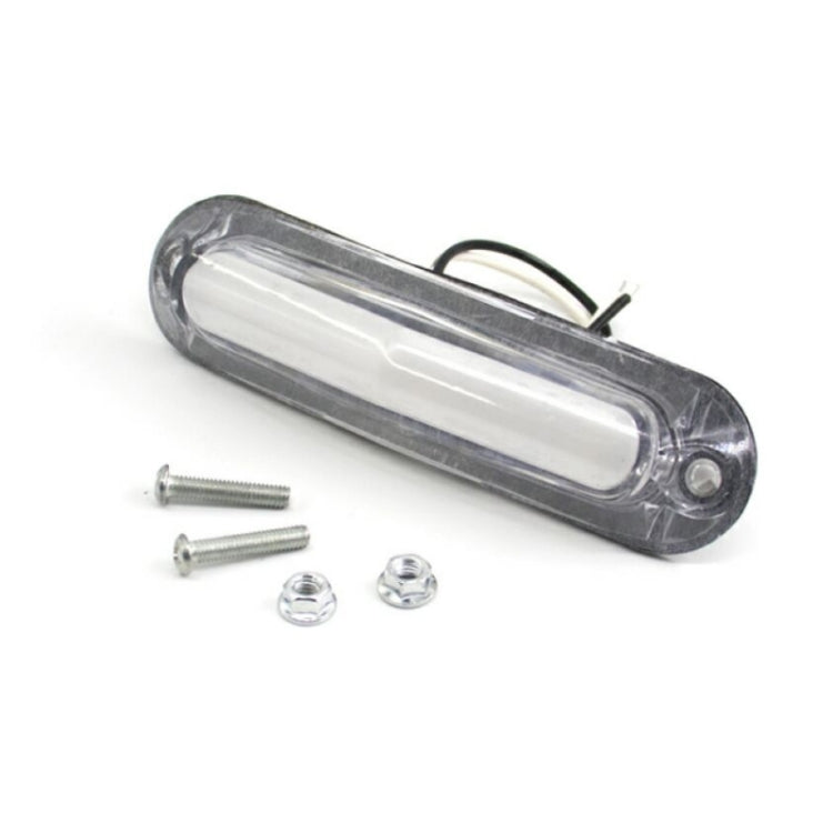 4pcs MK-162 6LED Light Guide Side Light 10-30V Trailer Side Tail Light(Red)