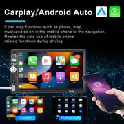 A3061 7 Inches MP5 Bluetooth Player Universal Wired CarPlay Reversing Image Integrated, Style: Standard