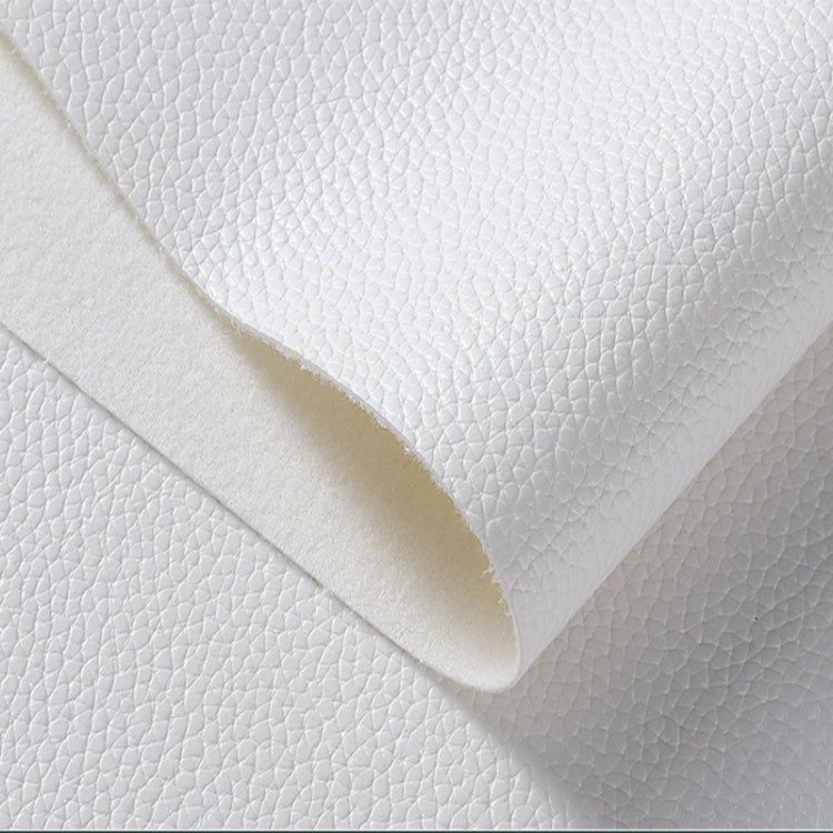 PVC Leather Texture Photography Shooting Background Cloth Water-resistant Background Board 50 X 68cm(White Lychee Pattern)