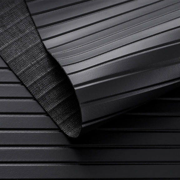 PVC Leather Texture Photography Shooting Background Cloth Water-resistant Background Board 50 X 68cm(Large Stripe)