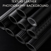 PVC Leather Texture Photography Shooting Background Cloth Water-resistant Background Board 50 X 68cm(Small Stripe)