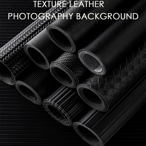 PVC Leather Texture Photography Shooting Background Cloth Water-resistant Background Board 50 X 68cm(Small Stripe)