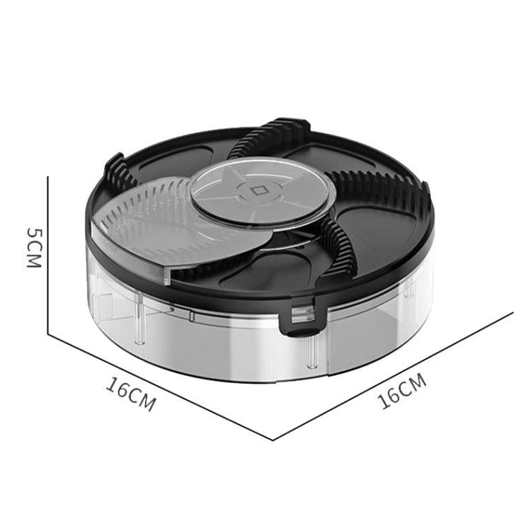 S008 Automatic Fly Killer Silent USB Household Fly Trap, Spec: Charging Type (Black)
