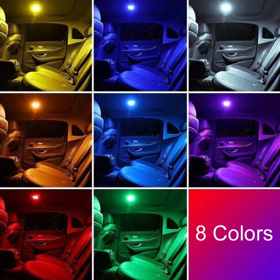 Car Colorful Strong Magnetic LED Lighting Reading Lights(Beige)