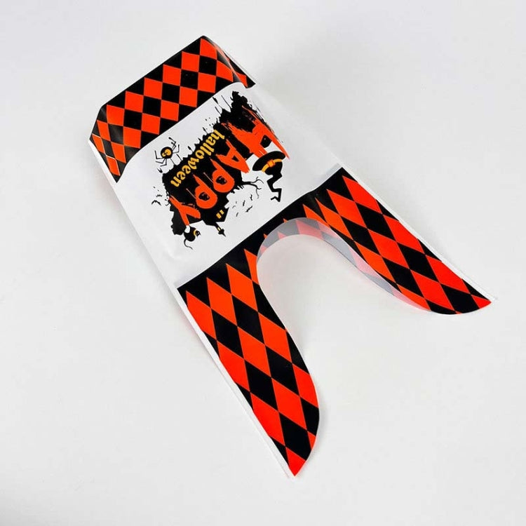 50pcs /Pack Halloween Packaging Bags Candy Snacks Treat Bags, Size: 13.5x22cm(Spider Pumpkin)