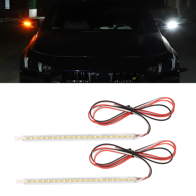 Car Rearview Mirror Decoration LED Streamer Turn Signal, Length��� 19cm A Pair