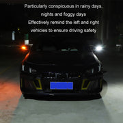 Car Rearview Mirror Decoration LED Streamer Turn Signal, Length��� 19cm A Pair