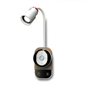2700-6500K LED Bedside Table Lamp Eye Protection Magnetic Suction Night Light Wall Lamp(White)
