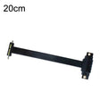 PCI-E 3.0 1X 90 Degrees Graphics Card / Wireless Network Card Extension Cable, Cable Length: 20cm - PCIE Cable by PMC TechLife | Online Shopping South Africa | PMC TechLife | Buy Now Pay Later Mobicred