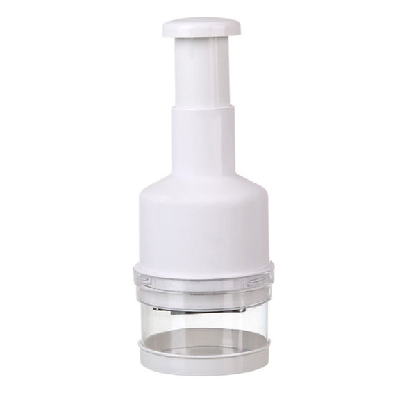 Press Kitchen Cutter Garlic Onion Pat Knife, Specification: Plating White