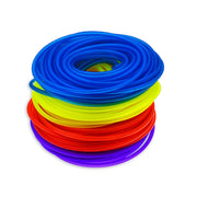 TF-1795 18m/roll Motorcycle Modification Accessories Colorful Gasoline Pipe(Red)