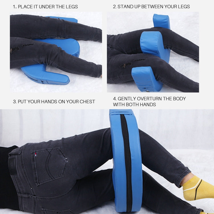 Elderly Bedridden Patient Bed Turn Over Pillow Disability Aids,Spec: Pearl Cotton(Green)