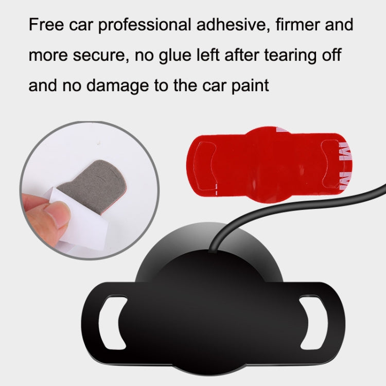 Car LED Ultra -Bright Electric Eye Reversing Light External Bulb Modified Universal Auxiliary Light, Style: Long Bright Silver Shell