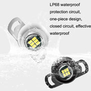 Car LED Ultra -Bright Electric Eye Reversing Light External Bulb Modified Universal Auxiliary Light, Style: Long Bright After 3 Flashes Silver Shell