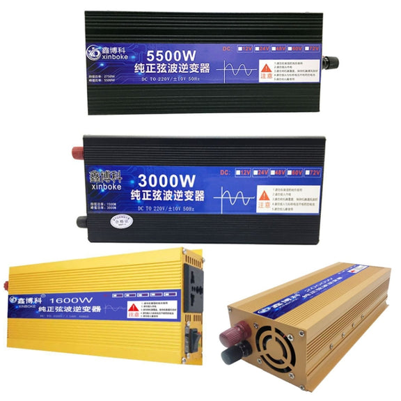 XINBOKE High Power Household Car Sine Wave Inverter 48V 2000W To 220V 1000W(Single Display)
