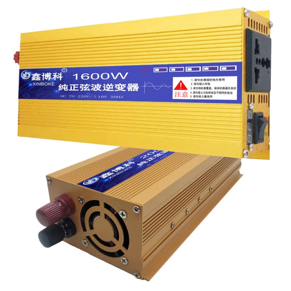 XINBOKE High Power Household Car Sine Wave Inverter 24V 3000W To 220V 1500W(LCD Display)
