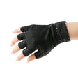 Dispensing Half Finger Non-slip Pressure Gloves Joint Training Sports Gloves, Free Size(Black Black Dots) - Cycling Gloves by PMC TechLife | Online Shopping South Africa | PMC TechLife | Buy Now Pay Later Mobicred