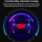 L601 HD Night Vision Electronics Dog Reversing Image Driving Recorder, Style: WIFI Version(Single Record)