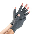 Outdoor Half Finger Joint Care Compression Cycling Gloves, Size: M(Gray) - Cycling Gloves by PMC TechLife | Online Shopping South Africa | PMC TechLife | Buy Now Pay Later Mobicred