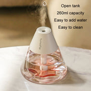 Household Desktop Mini Volcano Humidifier Air Purifier(Black)