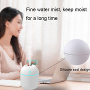 USB Mini Desktop Colorful Night Light Car Humidifier, Spec: 250ml (Y-Blue)