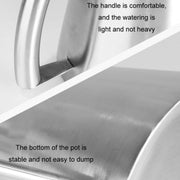 Household Gardening Stainless Steel Long Spout Watering Pot, Size: 400ML
