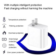 For Xiaomi 11 Pro/11 Ultra Flash Charging Effect Universal 67W USB Charger US Plug, Style: Charger(White)