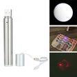 3 in 1 USB Rechargeable Flashlight Infrared Laser Pen Currency Detector Lamp(Silver) - Mini Flashlight by PMC TechLife | Online Shopping South Africa | PMC TechLife