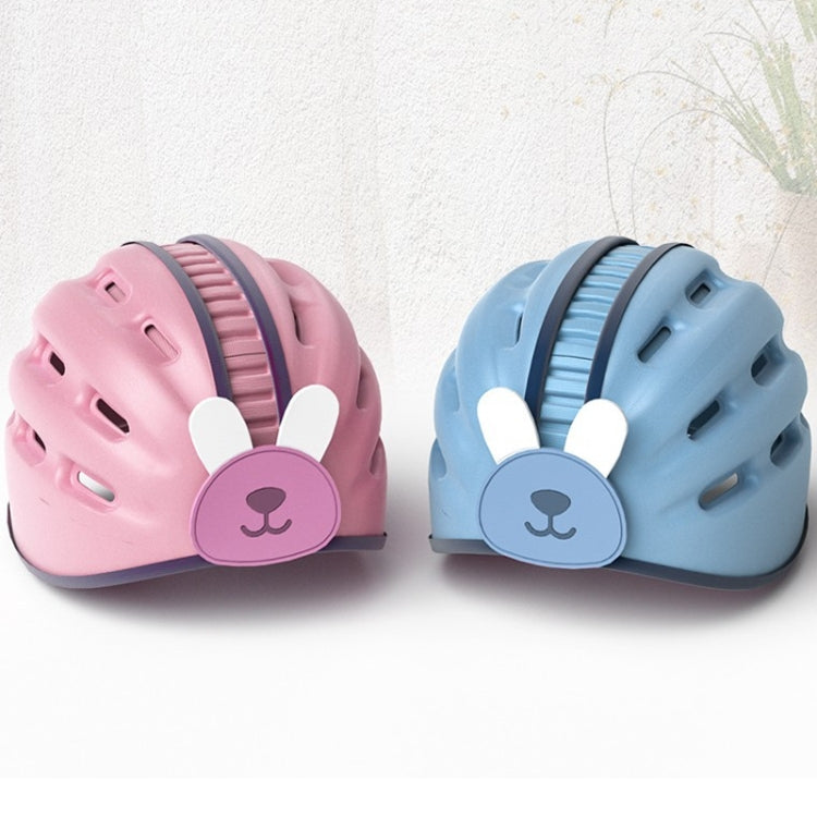 Soft Baby Helmet Safety Hat Toddler Anti-collision Protective Hat for Baby Walking(Lion Brown)