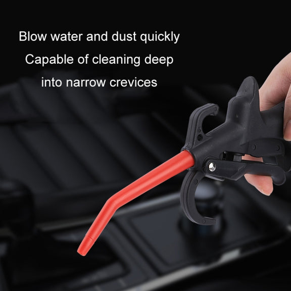 Car Beauty Cleaning High Pressure Pneumatic Plastic Dust Blower Flat Blow