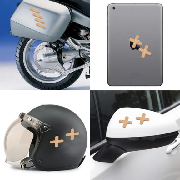 5sets Laptop Car Scratch Repair Band-Aid PVC Sticker(4pcs/set)