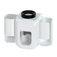 Electric Toothbrush Holder Automatic Toothpaste Squeezer Bathroom Wall Mounted Toothpaste Holder(White) - Toothpaste Squeezing Device by PMC TechLife | Online Shopping South Africa | PMC TechLife
