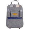 Car Multifunctional Seat Back Storage Hanging Bag, Size: 40x56cm(Light Grey) - Stowing Tidying by PMC TechLife | Online Shopping South Africa | PMC TechLife | Buy Now Pay Later Mobicred