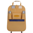 Car Multifunctional Seat Back Storage Hanging Bag, Size: 40x56cm(Cream Color) - Stowing Tidying by PMC TechLife | Online Shopping South Africa | PMC TechLife | Buy Now Pay Later Mobicred