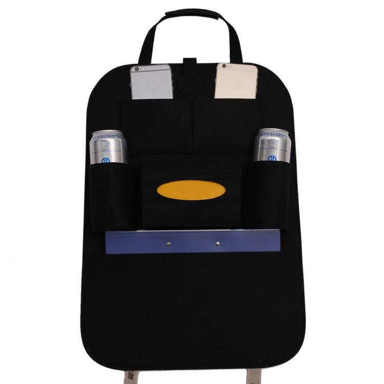 Car Multifunctional Seat Back Storage Hanging Bag, Size: 40x56cm(Black)